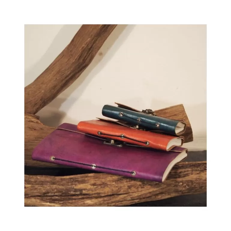 Carnets En Cuir*Skin Project Calepin en cuir coloré – Crochet