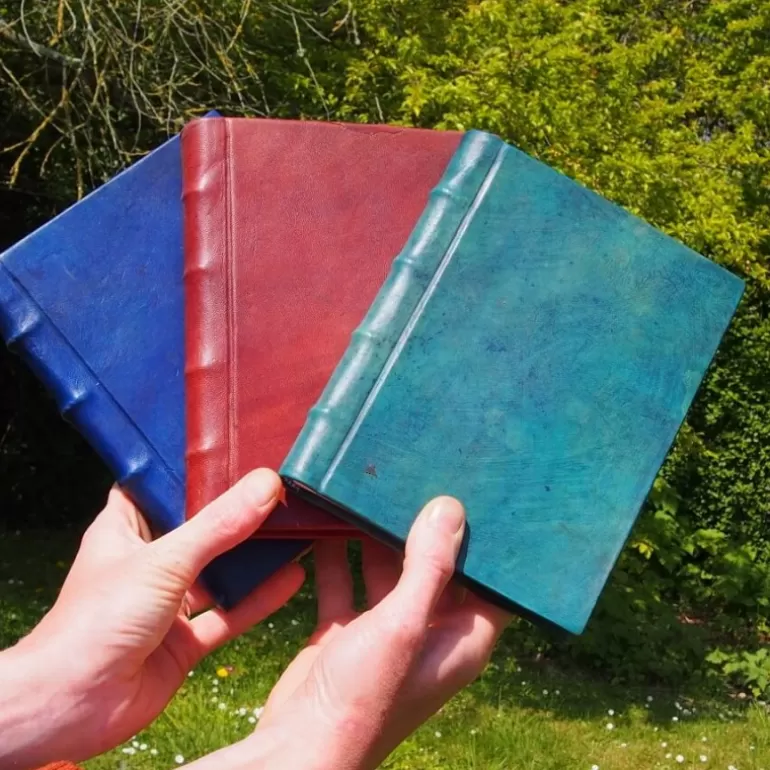 Carnets En Cuir*Skin Project Livre relié en cuir coloré - Zuffer - M