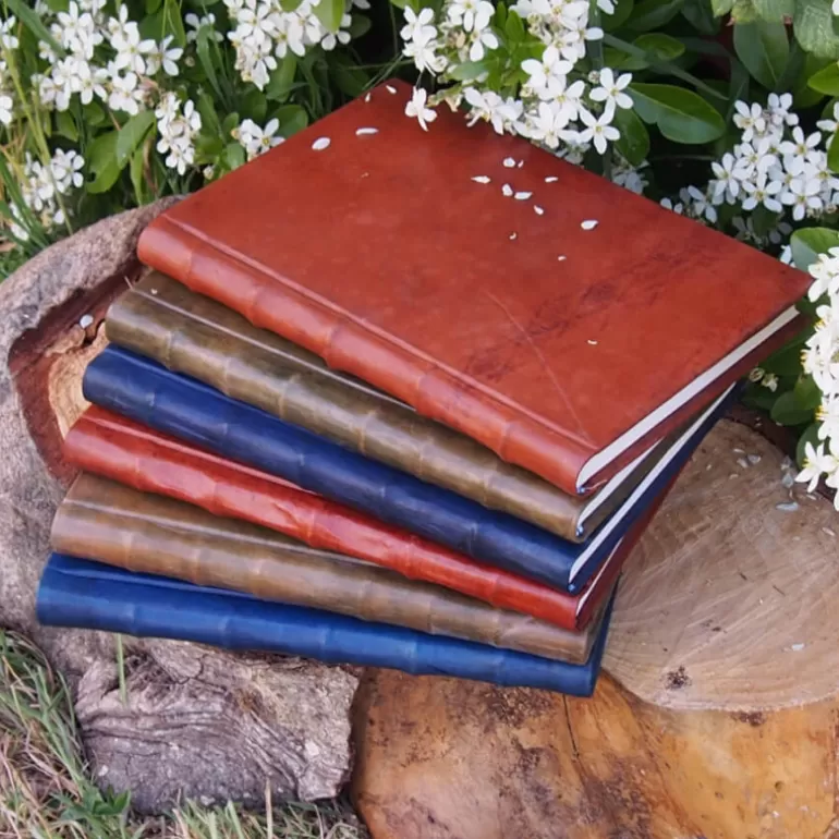 Carnets En Cuir*Skin Project Livre relié en cuir coloré - Zuffer - XL