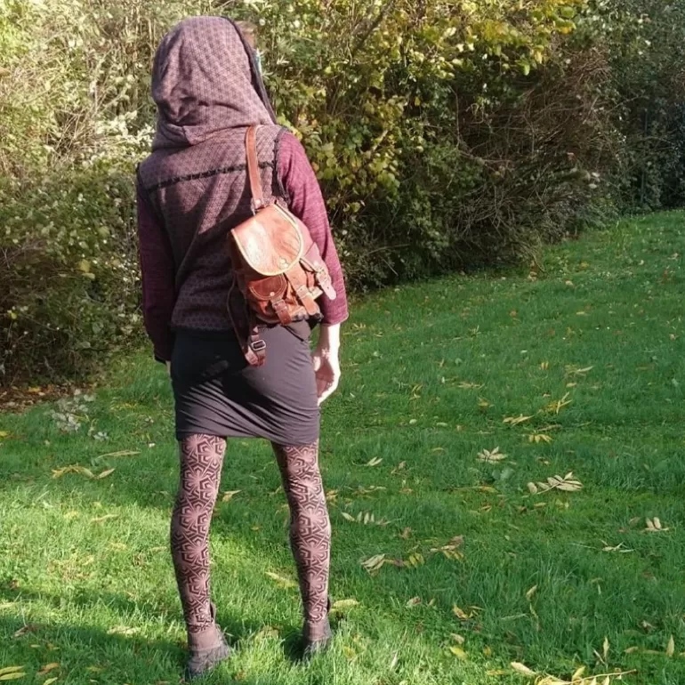 Sacs À Dos En Cuir | Sacs À Dos En Cuir*Skin Project Petit sac à dos en cuir Vintage - Baroudeur - XS