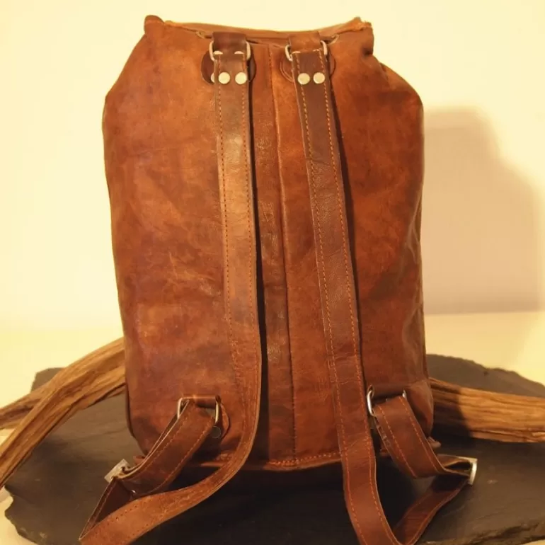 Sacs De Voyage En Cuir | Sacs À Dos En Cuir*Skin Project Sac à dos en cuir vintage - Baroudeur - M