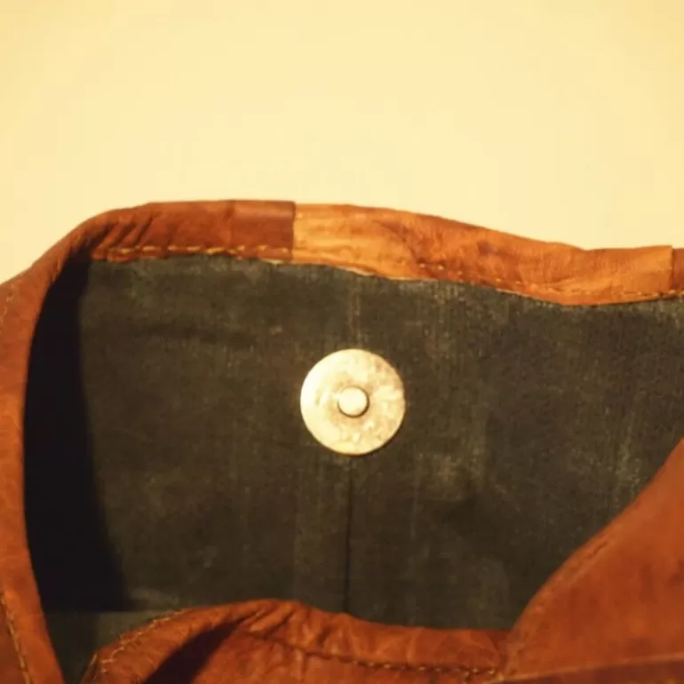Sacs Cabas En Cuir | Sacs À Main En Cuir*Skin Project Sac "Fourre-Tout" en cuir vintage femme - L